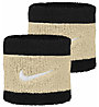 Nike Swoosh - polsini tergisudore, Black/Yellow