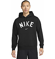 Nike Swoosh Dri-FIT Fleece M - felpa con cappuccio - uomo, Black