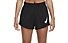 Nike Swoosh W - pantaloni corti running - donna, Black