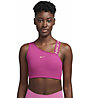 Nike Swoosh W - Sport-BH mittlerer Halt - Damen , Pink