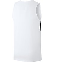 Nike Tank Sportswear - canotta fitness - uomo, White/Black