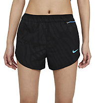 Nike Tempo Luxe Icon Clash Running - kurze Laufhose - Damen, Black/Blue