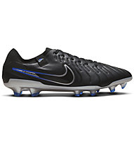 Nike Tiempo Legend 10 Pro FG - scarpe da calcio per terreni compatti - uomo, Black/Blue