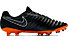 Nike Tiempo Legend 7 Elite FG - Fußballschuh kompakte Rasenplätze, Black/Orange