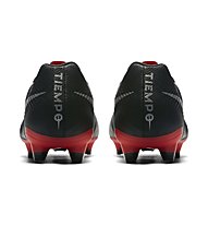 Nike Tiempo Legend 7 PRO FG - Fußballschuhe kompakter Rasenplatz, Black/Red
