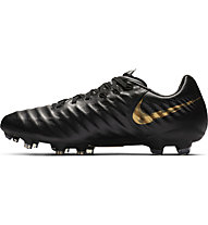 Nike Tiempo Legend 7 PRO FG - scarpe da calcio terreni compatti, Black/Gold