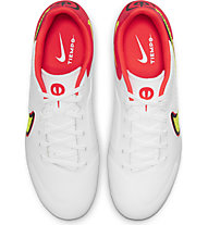 Nike Tiempo Legend 9 Academy FG/MG - Fußballschuhe - Herren, White/Red