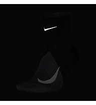 Nike Elite Lightweight Quarter - calzini running, Black