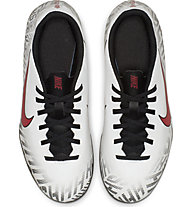 Nike Vapor 12 Club Neymar JR FG - scarpe da calcio terreni compatti - ragazzo, White/Red/Black