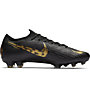 Nike Vapor 12 Elite FG - scarpe da calcio terreni compatti, Black/Gold