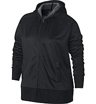 Nike Dry Hoodie Shimmer - giacca con cappuccio - donna, Black