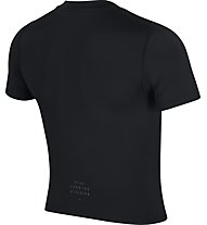 Nike Rd Top Crop - ärmelloses Laufshirt - Damen, Black