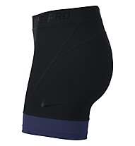 Nike Pro HyperCool Shorts 5in W - pantaloncini fitness - donna, Black/Blue