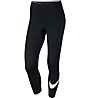 Nike Leggings Club Crop Logo - Trainingshose - Damen, Black