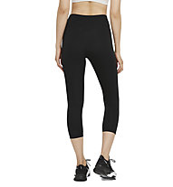 Nike W One Crop Hbr Grx Tight - pantaloni fitness - donna , Black