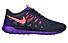 Nike Free 5.0 - scarpe running - donna, Dark Blue/Purple