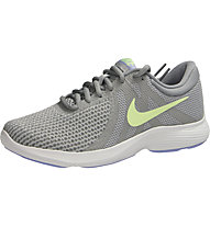 Nike Revolution 4 - neutraler Laufschuh - Damen, Grey/Volt