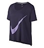 Nike Women Sportswear Top T-Shirt fitness donna, Violet