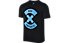 Nike X Glow - T-shirt calcio, Black/Blue