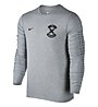 Nike FootballX Shirt - maglia calcio manica lunga, Grey