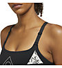 Nike Yoga Dri-FIT Indy W Ligh - reggiseno sportivo - donna, Black