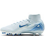 Nike Zoom Mercurial Superfly 10 Elite AG-PRO - scarpe da calcio per terreni morbidi - uomo, Light Blue/Blue