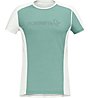 Norrona Falketind Equaliser Merino - maglietta tecnica - donna, Light Green/White
