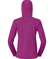 Norrona Falketind warm2 stretch Hood W - felpa in pile - donna, Pink