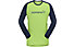 Norrona Fjørå Equaliser Lightweight - maglia a maniche lunghe - uomo, Green/Blue
