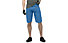 Norrona fjørå flex1 mid weight - pantaloni corti bici - uomo, Light Blue/Grey