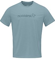 Norrona Norrøna tech - t-shirt - uomo, Light Blue