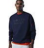 North Sails Crewneck W/Logo - felpa - uomo, Dark Blue