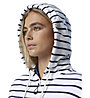 North Sails Striped Hoodie - felpa con cappuccio -  donna, White