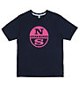 North Sails SS W/Graphic - T-Shirt - uomo, Blue