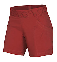Ocun Pantera - pantaloni corti arrampicata - donna, Red