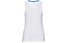 Odlo Active F-Dry Light Suw V-Neck - maglietta tecnica senza maniche - donna, White