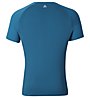 Odlo Crio T-shirt S/S - maglia running, Blue Jewel