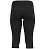 Odlo Essentials Soft - pantaloni running 3/4 - donna, Black