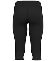 Odlo Essentials Soft - pantaloni running 3/4 - donna, Black