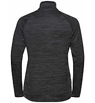 Odlo Midlayer 1/2 Zip Millenium Element - Pullover Running - Damen, Dark Grey