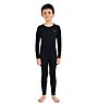ODLO Natural Marino 200 - set intimo - bambini, Black