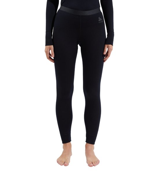 Pantaloni Termici Donna Odlo Merino 200 - Lana Merino Per Sport Invernali