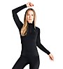 Odlo Performance Warm Eco Baselayer - maglietta tecnica a manica lunga - donna, Black