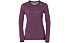 Odlo Revolution TW Warm Shirt LS crew neck, Magenta Purple Melange