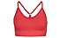 Odlo Sport Padded Seamless Soft W - reggiseno sportivo basso sostegno - donna, Red