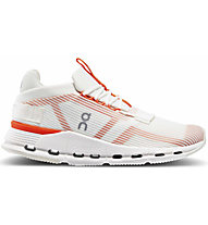 On Cloudnova W - Sneakers - Damen, White/Orange