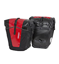 Ortlieb Back Roller Pro Plus Hinterrad-Fahrradtaschen (Paar), Red/Black