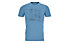 Ortovox 120 Merino Cool Tec Puzzle - T-Shirt - uomo, Light Blue