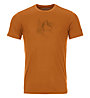 Ortovox 150 Cool Logo Sketch - T-shirt - uomo, Light Brown