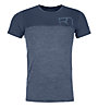 Ortovox 150 Cool Logo - T-Shirt - Herren, Blue